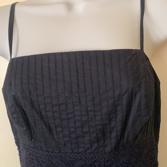 I•N•C International Concepts cotton black sundress size 2 - Picture 2 of 9